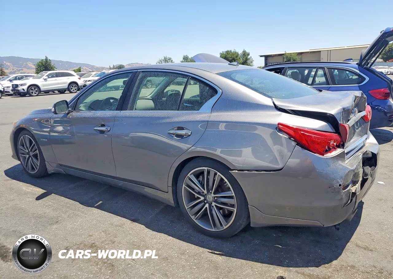 2014 Infiniti Q50 Hybrid Sport VIN:JN1AV7AP4EM691305 - 2