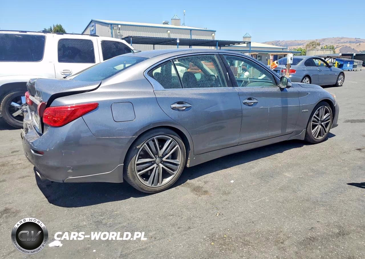 2014 Infiniti Q50 Hybrid Sport VIN:JN1AV7AP4EM691305 - 3