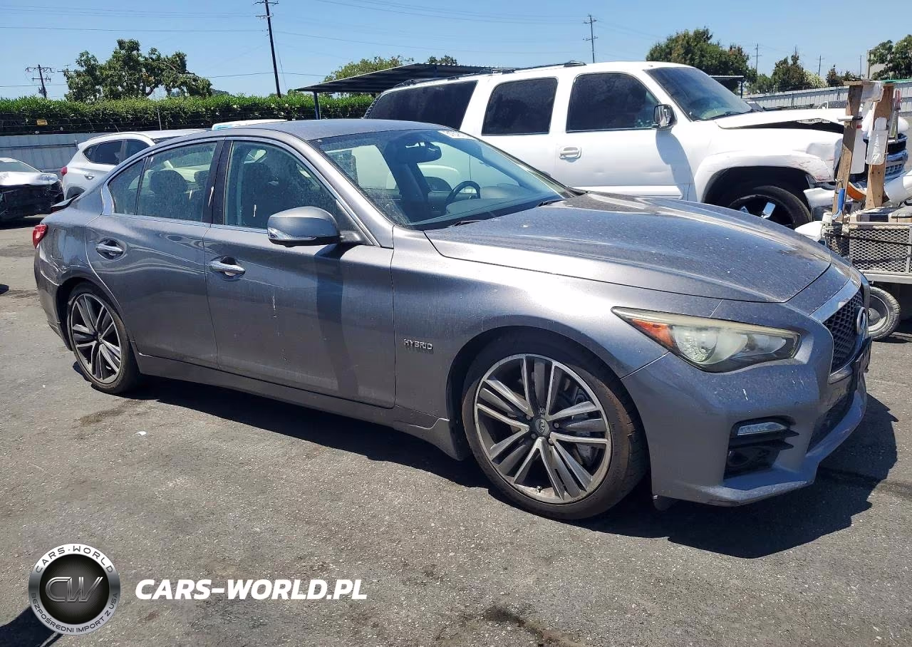 2014 Infiniti Q50 Hybrid Sport VIN:JN1AV7AP4EM691305 - 4