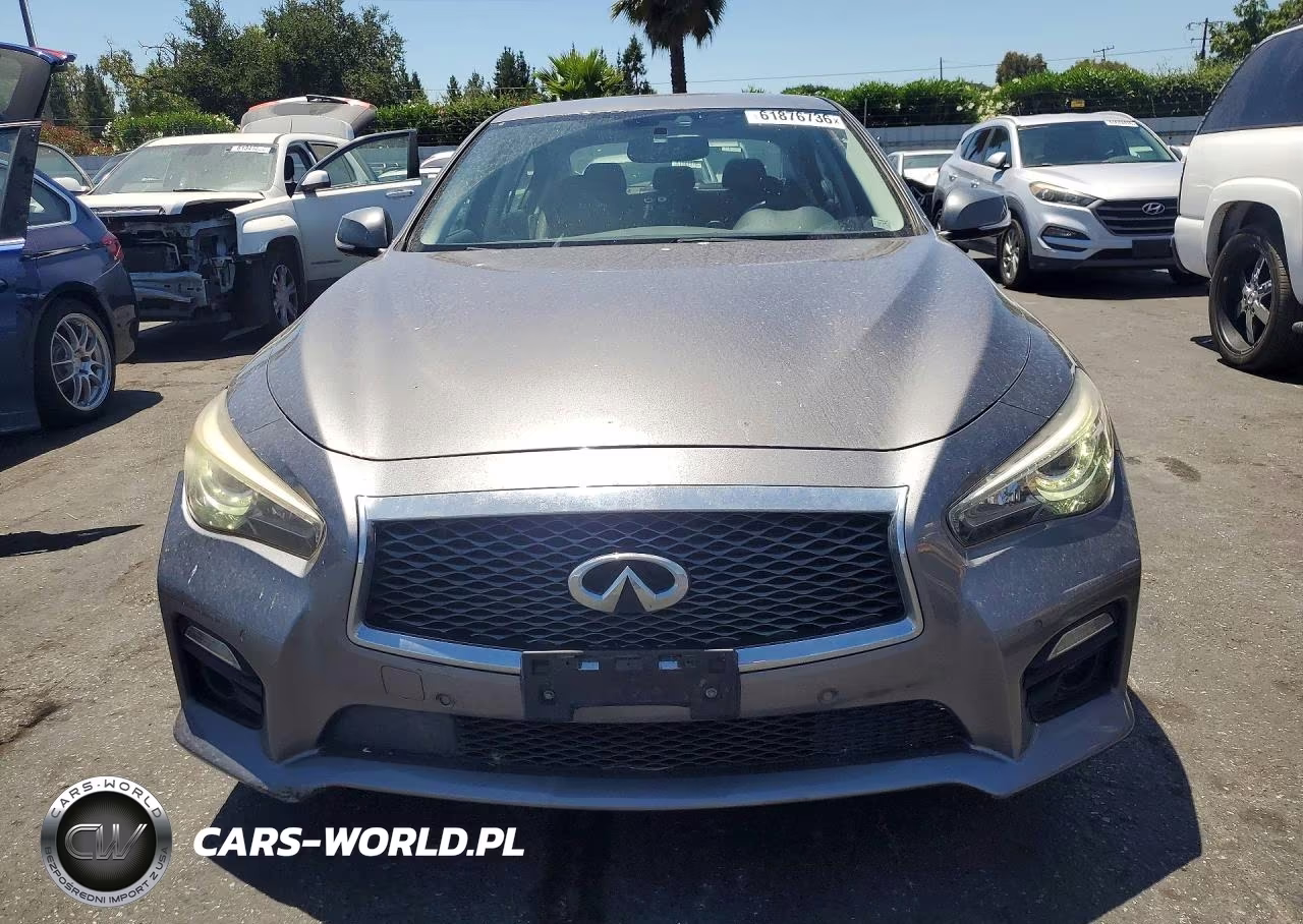 2014 Infiniti Q50 Hybrid Sport VIN:JN1AV7AP4EM691305 - 5