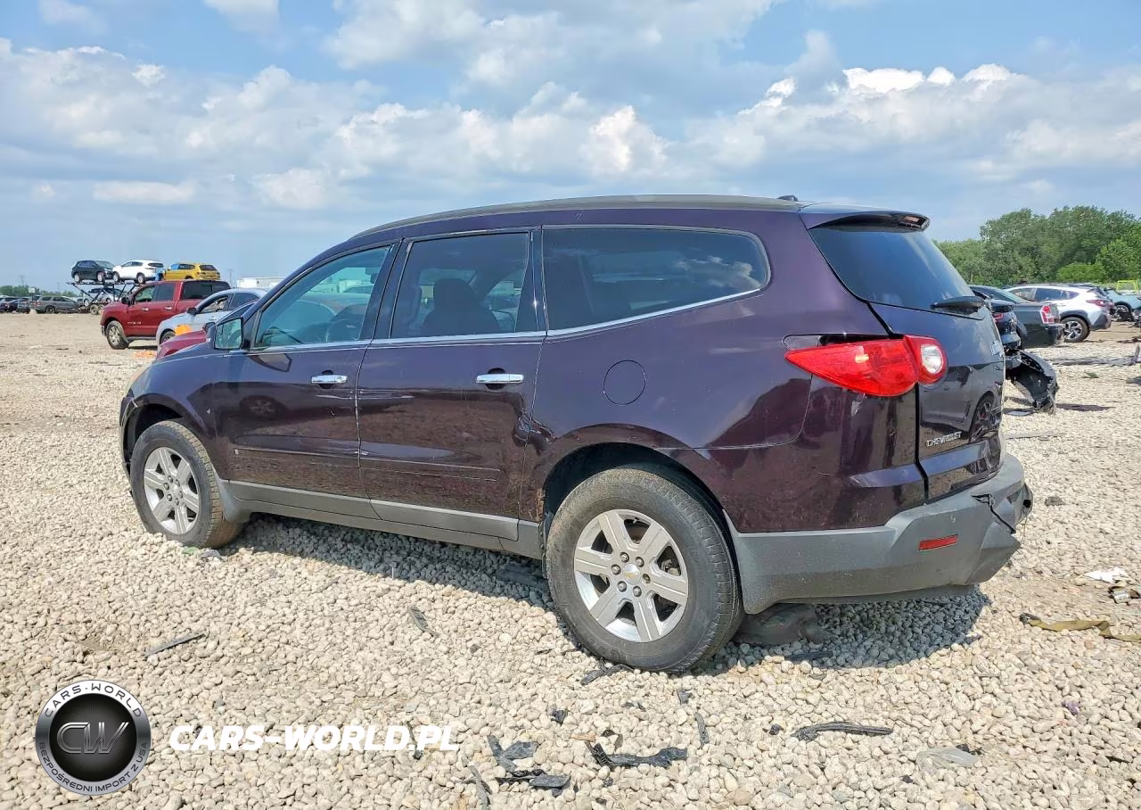 2010 Chevrolet Traverse Lt VIN:1GNLRFED0AS109606 - 2