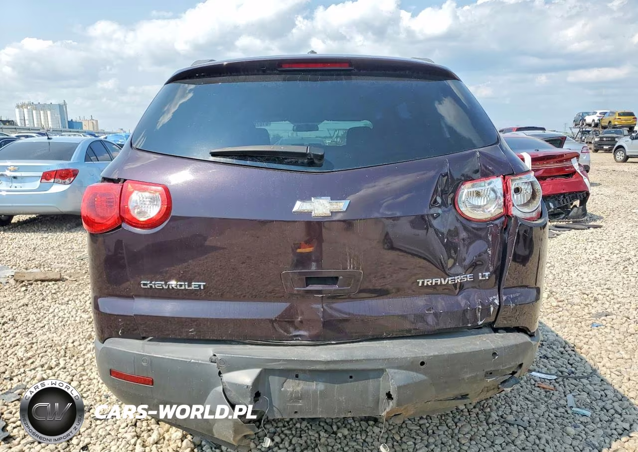 2010 Chevrolet Traverse Lt VIN:1GNLRFED0AS109606 - 6