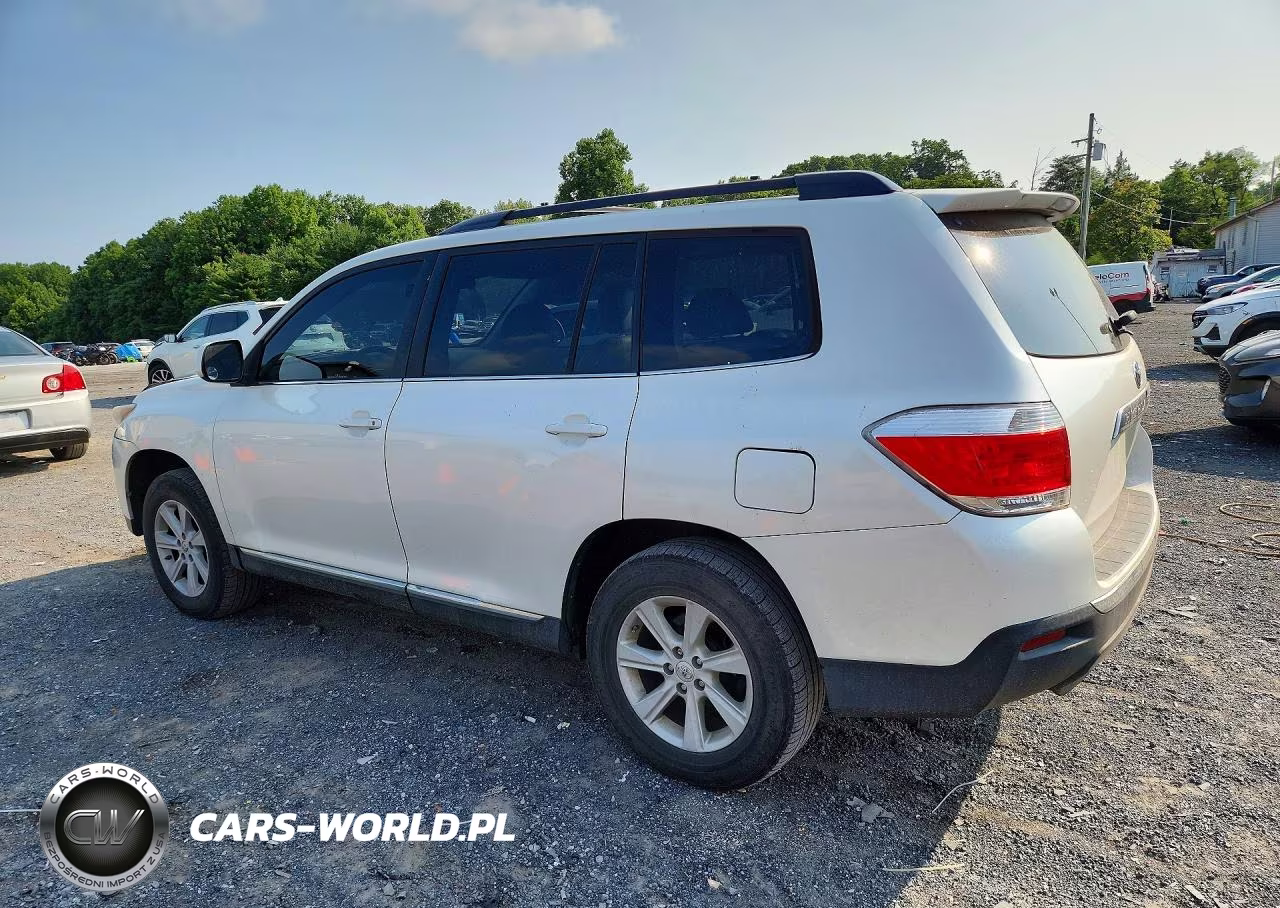 2013 Toyota Highlander Se VIN:5TDBK3EH8DS254884 - 2