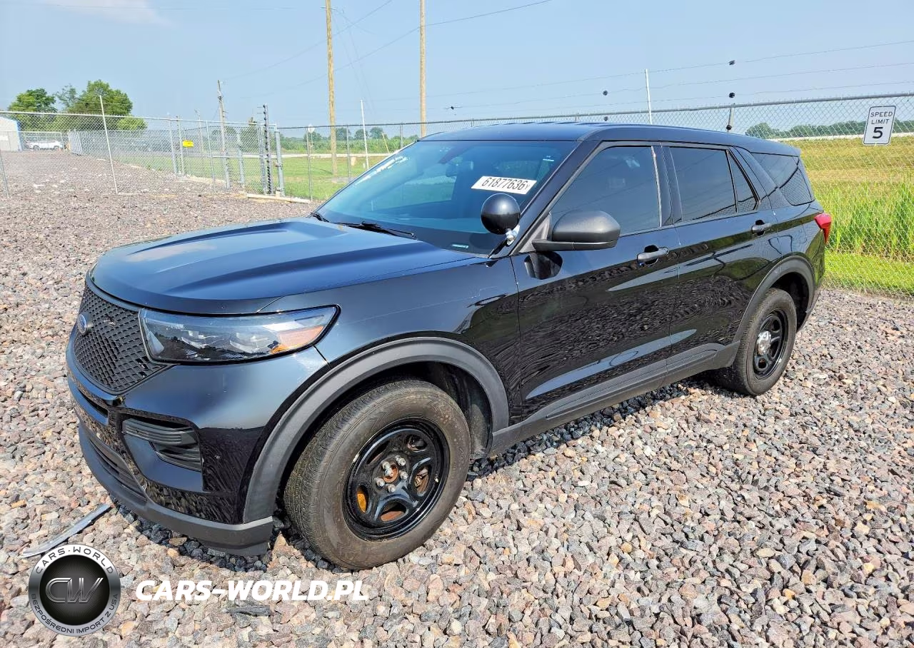 2020 Ford Explorer Police Interceptor VIN:1FM5K8AB9LGC51105 - 1