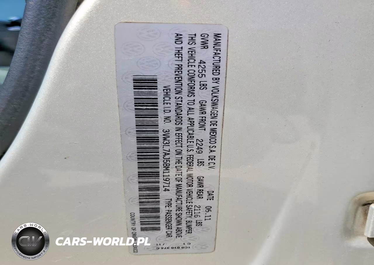 2011 Volkswagen Jetta Tdi VIN:3VW3L7AJ5BM119714 - 13