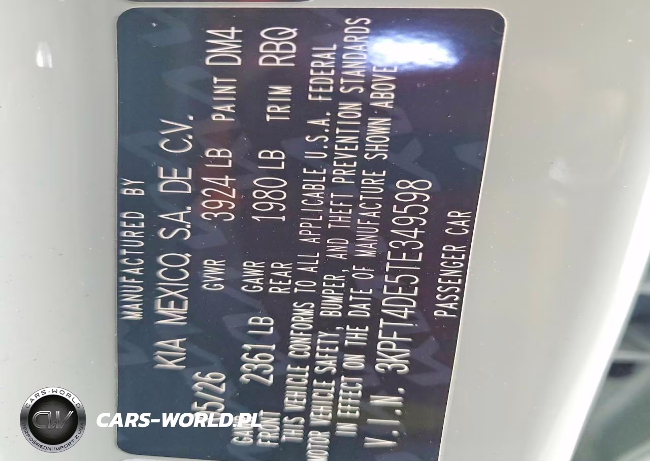 2026 Kia K4 Lxs VIN:3KPFT4DE5TE349598 - 12