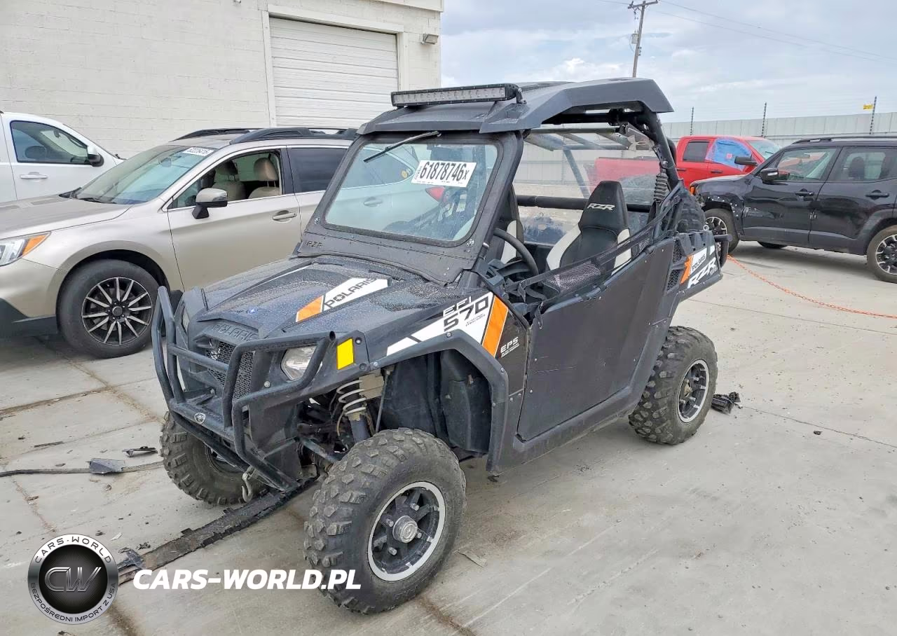 2013 Polaris Rzr 570 Utility Vehicle VIN:4XAVH6EA8DB621975 - 2