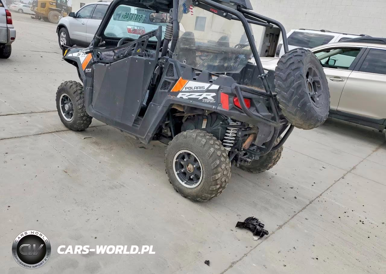 2013 Polaris Rzr 570 Utility Vehicle VIN:4XAVH6EA8DB621975 - 3
