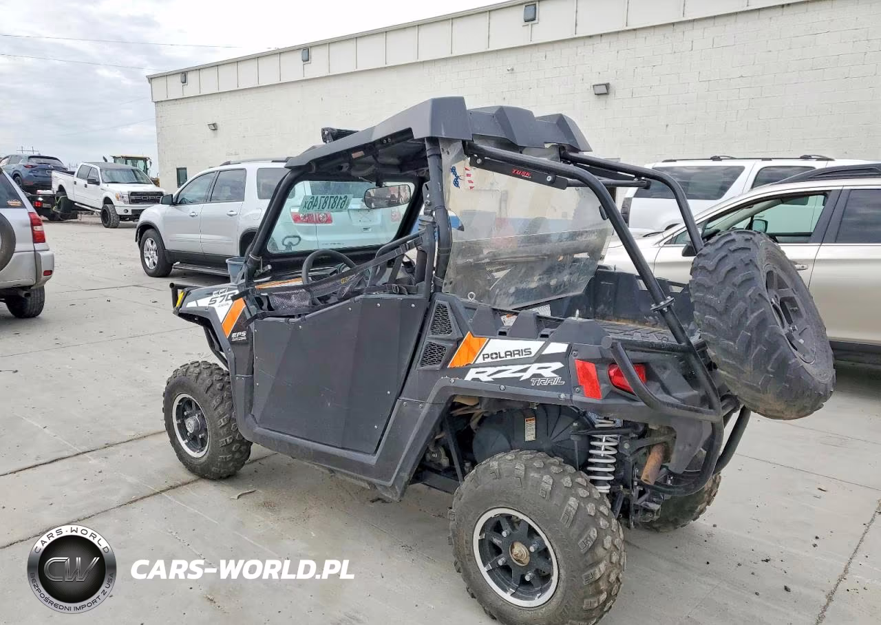 2013 Polaris Rzr 570 Utility Vehicle VIN:4XAVH6EA8DB621975 - 4