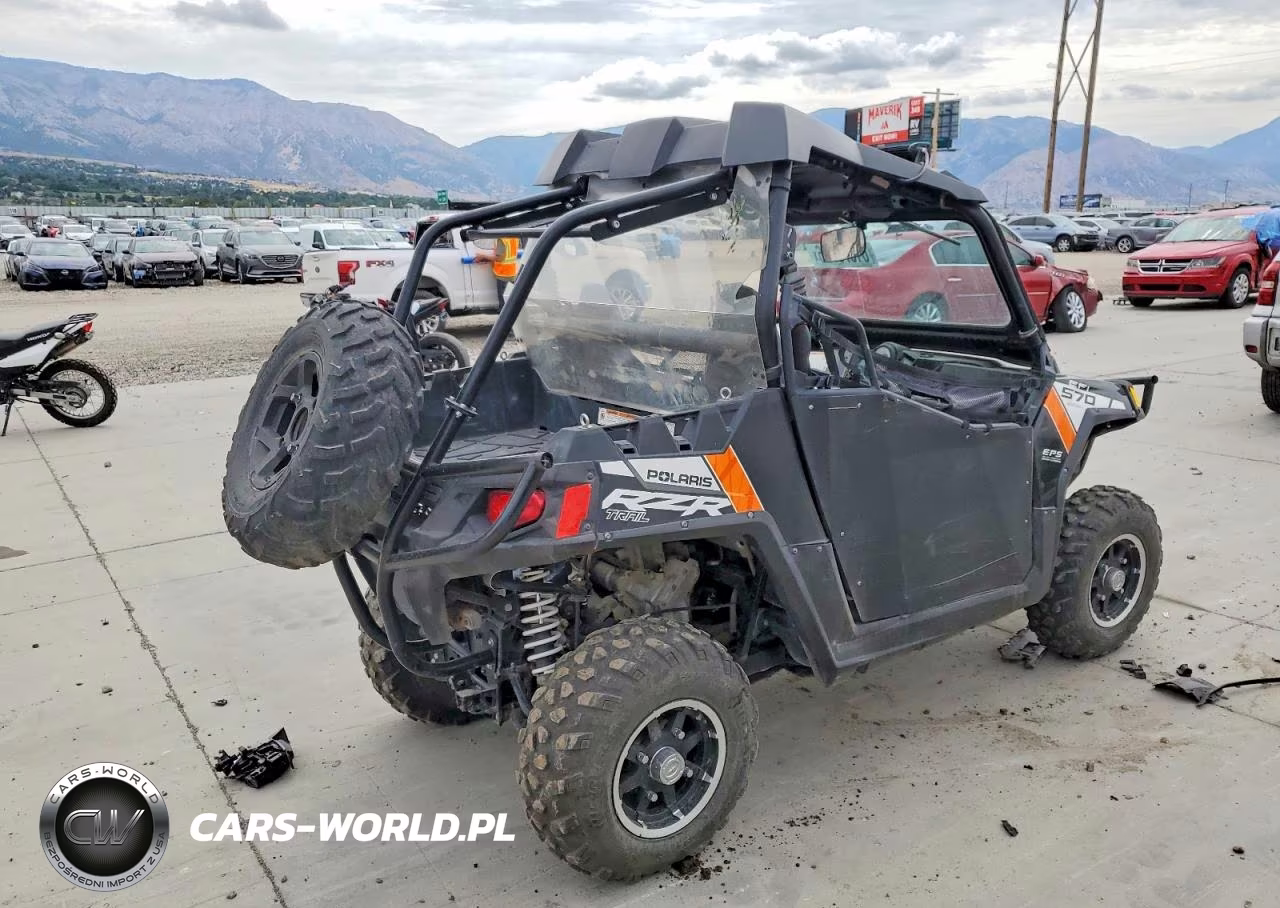 2013 Polaris Rzr 570 Utility Vehicle VIN:4XAVH6EA8DB621975 - 6