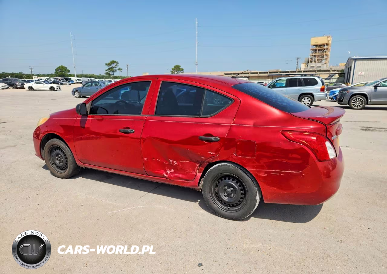 2014 Nissan Versa 1.6 S Plus VIN:3N1CN7AP2EL855458 - 2