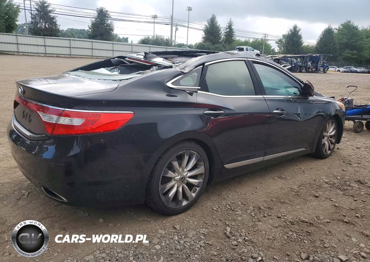 2013 Hyun Azera VIN:KMHFH4JG6DA268908 - 3