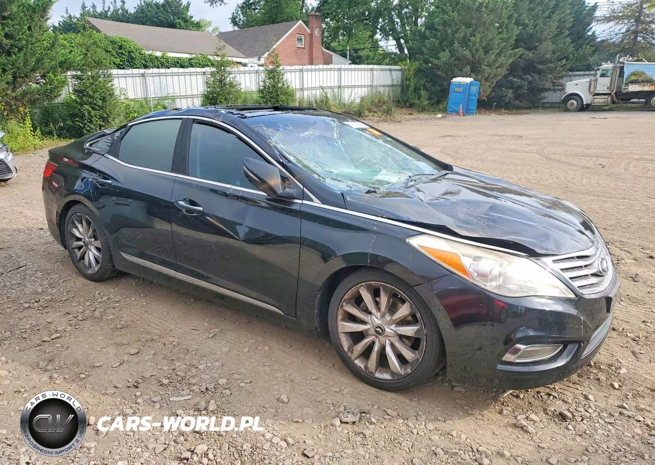 2013 Hyun Azera VIN:KMHFH4JG6DA268908 - 4