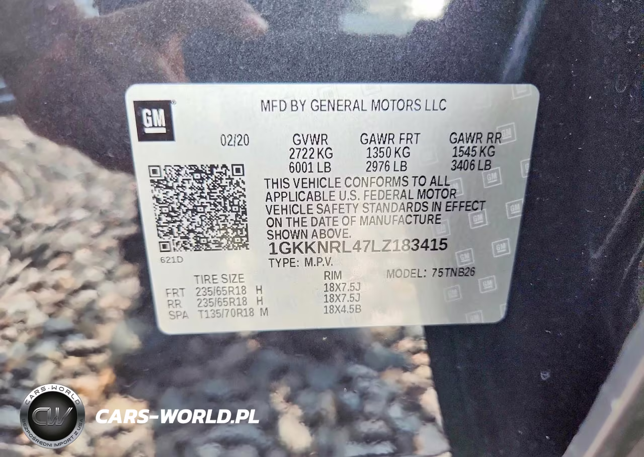 2020 GMC Acadia Sle VIN:1GKKNRL47LZ183415 - 13