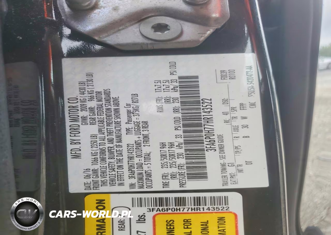 2017 Ford Fusion Se VIN:3FA6P0H77HR143522 - 12