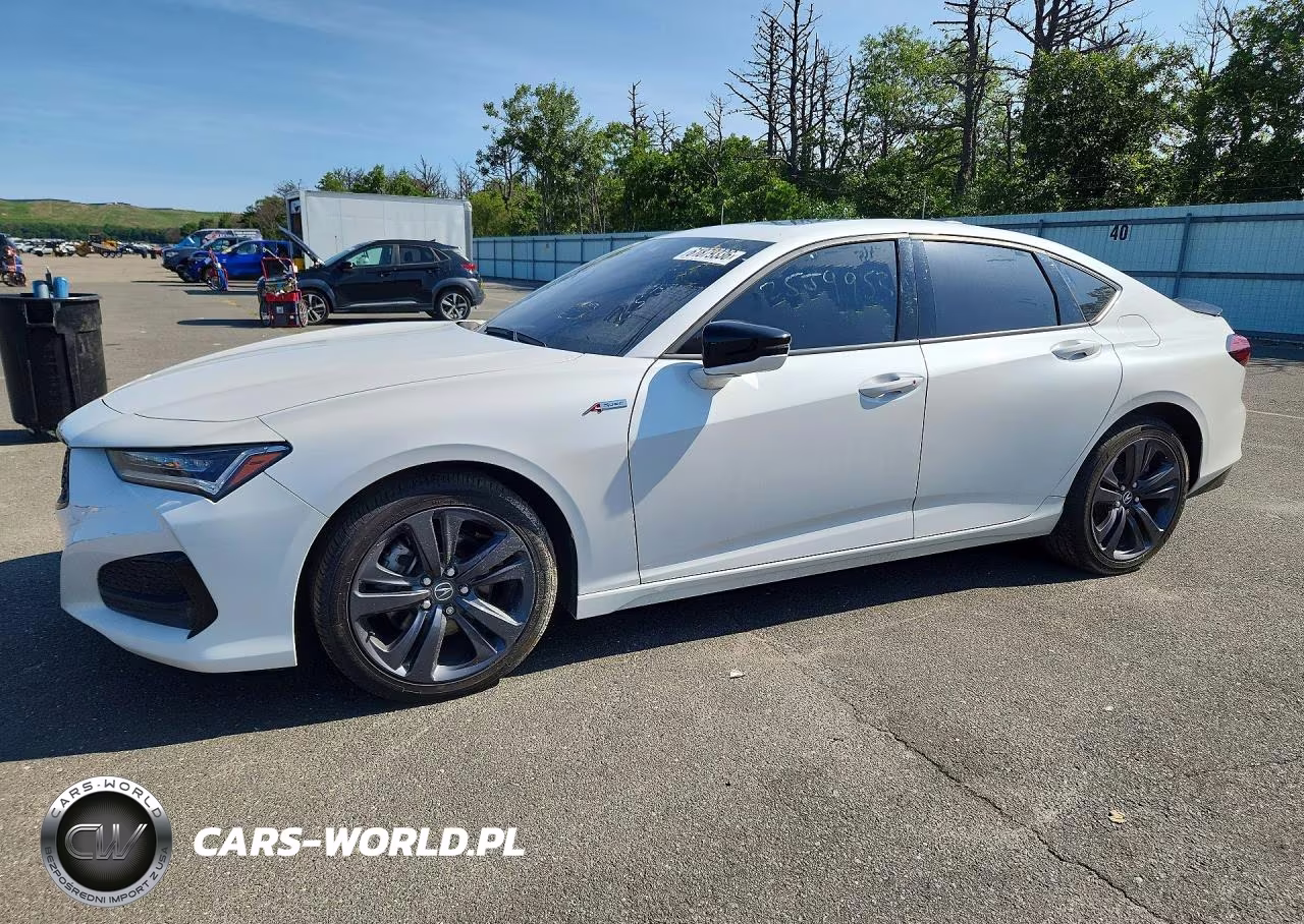2022 Acura Tlx A-Spec Package VIN:19UUB6F5XNA000611 - 1