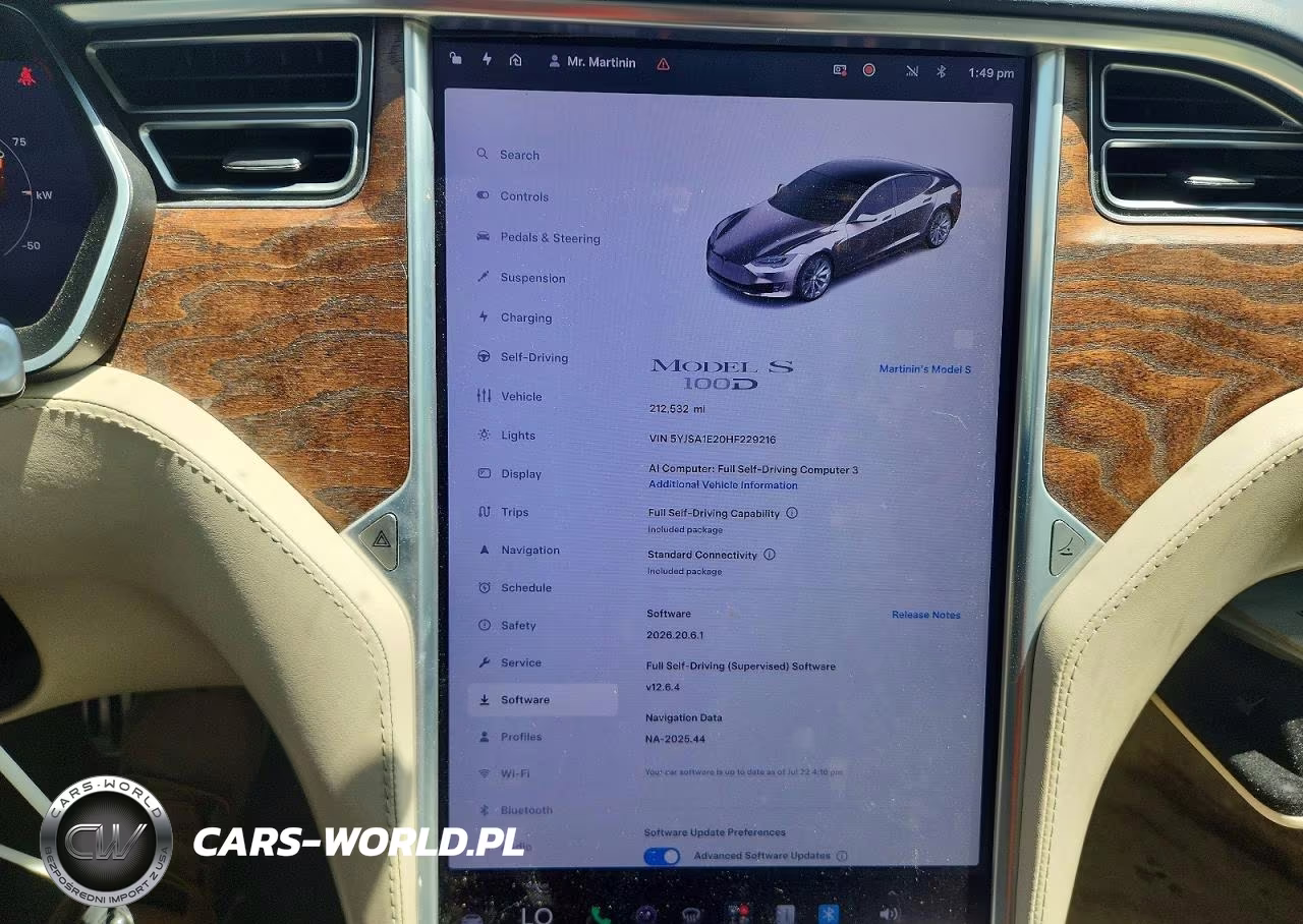 2017 Tesla Model S VIN:5YJSA1E20HF229216 - 9