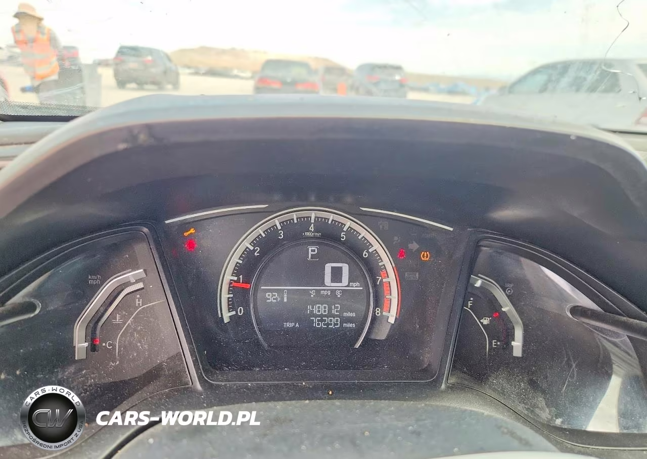 2017 Honda Civic Lx VIN:2HGFC2F51HH558142 - 9