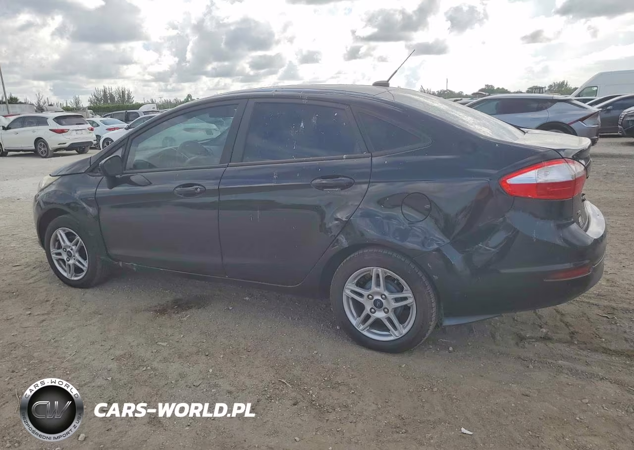 2019 Ford Fiesta Se VIN:3FADP4BJ3KM119449 - 2