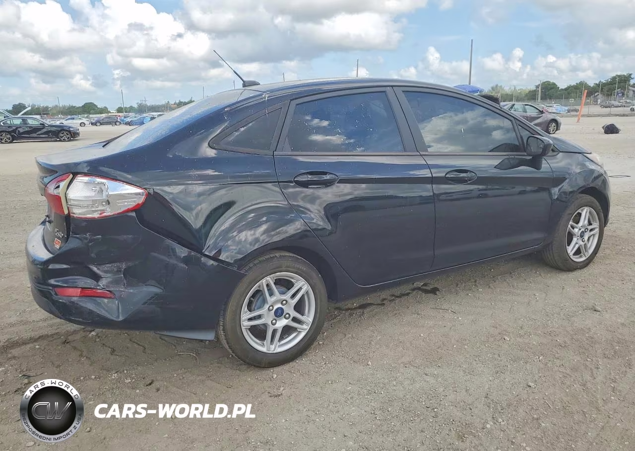 2019 Ford Fiesta Se VIN:3FADP4BJ3KM119449 - 3