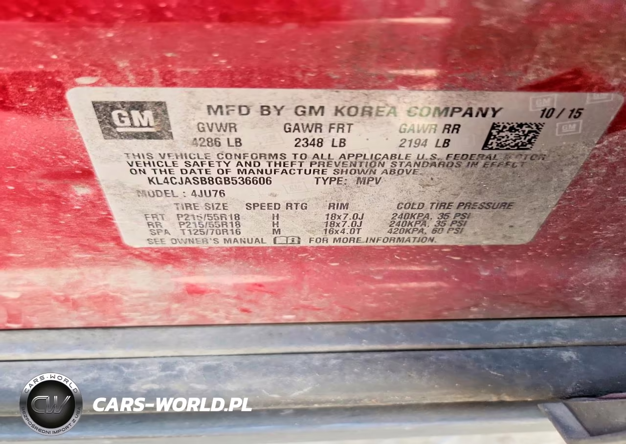 2016 Buick Encore VIN:KL4CJASB8GB536606 - 13