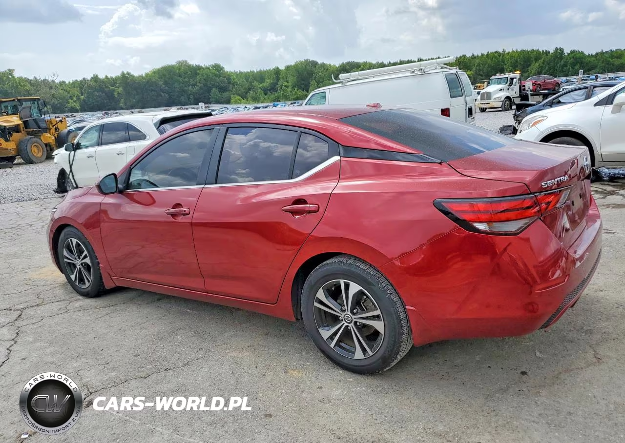 2022 Nissan Sentra Sv VIN:3N1AB8CV9NY272521 - 2