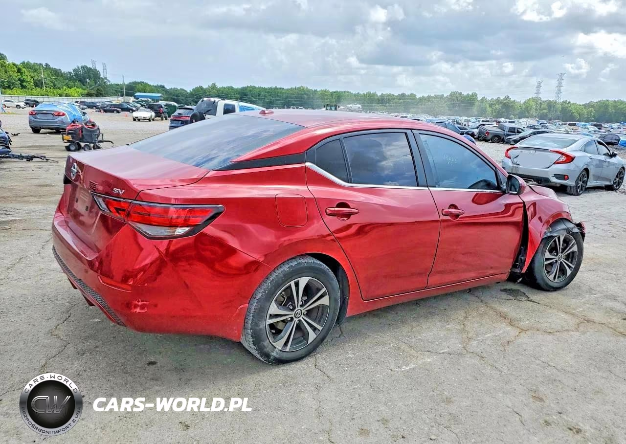 2022 Nissan Sentra Sv VIN:3N1AB8CV9NY272521 - 3