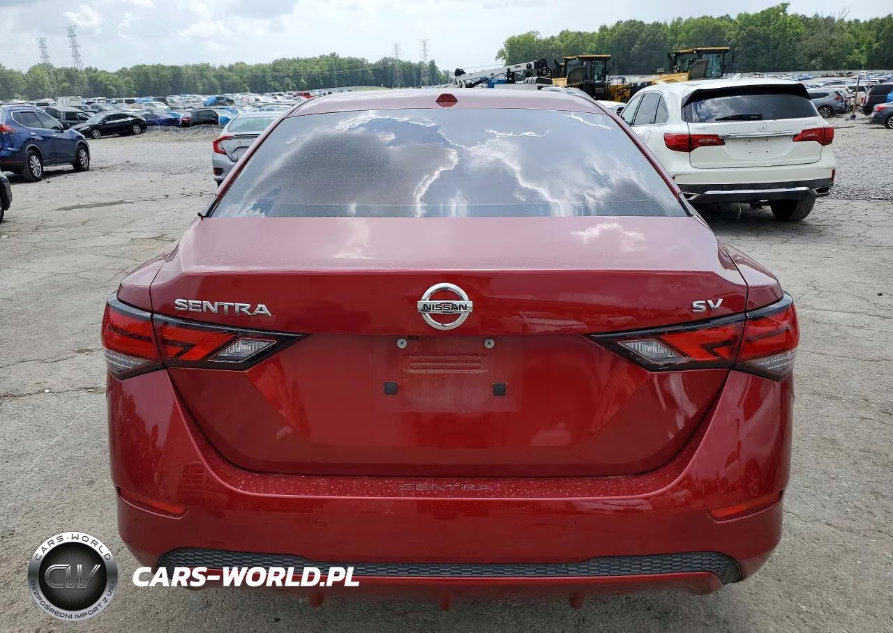 2022 Nissan Sentra Sv VIN:3N1AB8CV9NY272521 - 6