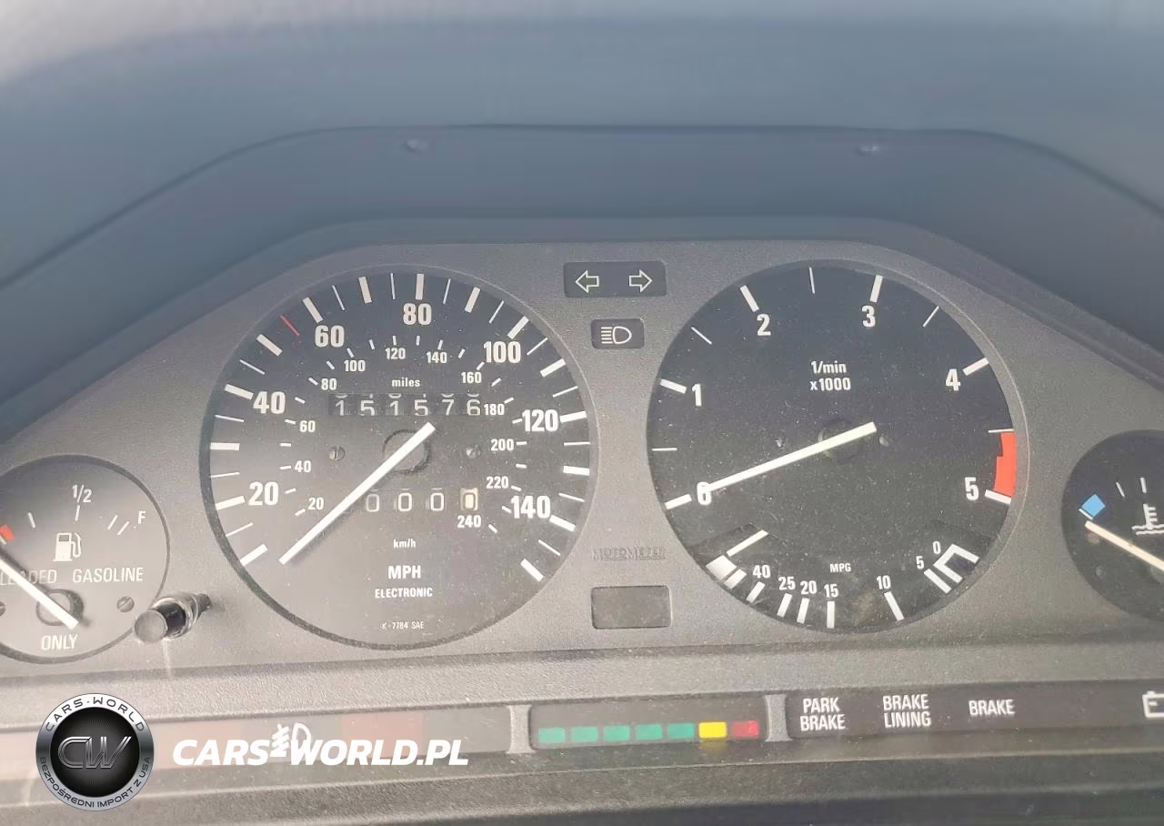 1986 BMW 325 E Automatic VIN:WBAAB6409G1680719 - 9