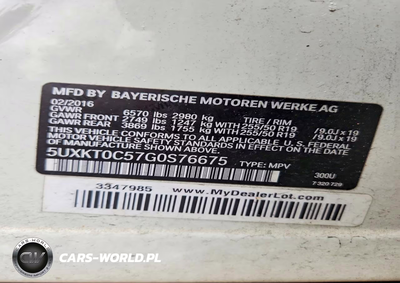 2016 BMW X5 Xdr40E VIN:5UXKT0C57G0S76675 - 13