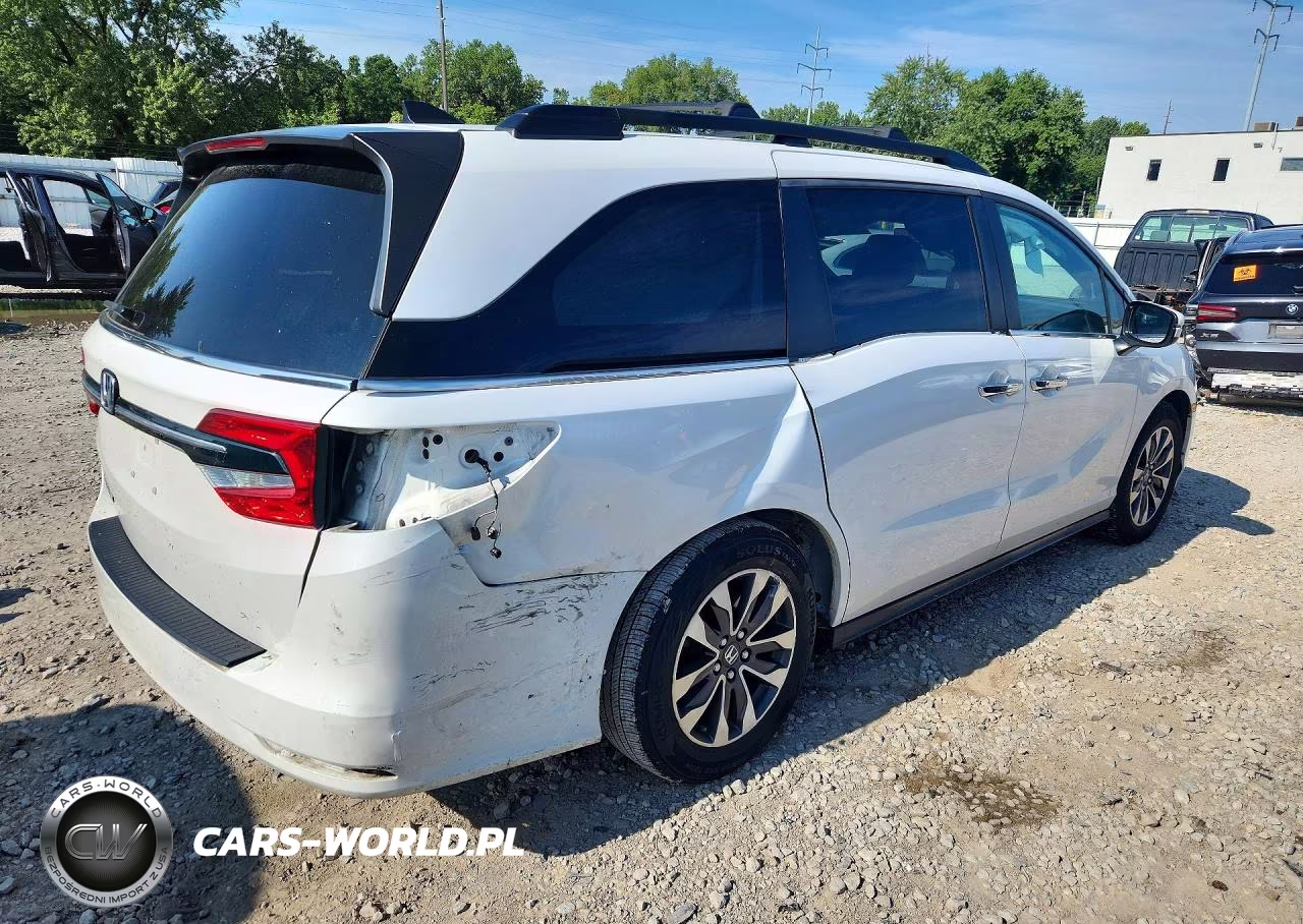 2021 Honda Odyssey Exl VIN:5FNRL6H72MB044768 - 3