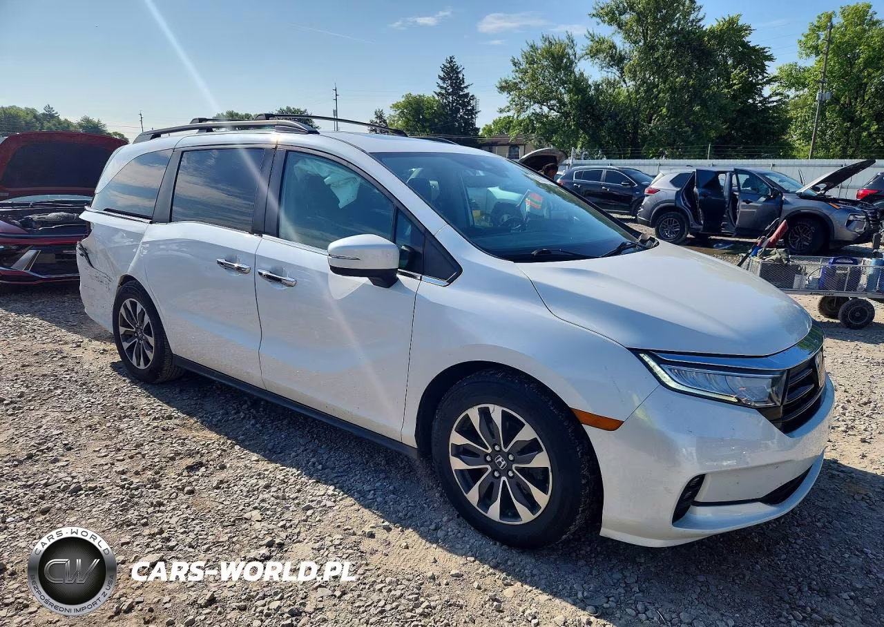 2021 Honda Odyssey Exl VIN:5FNRL6H72MB044768 - 4