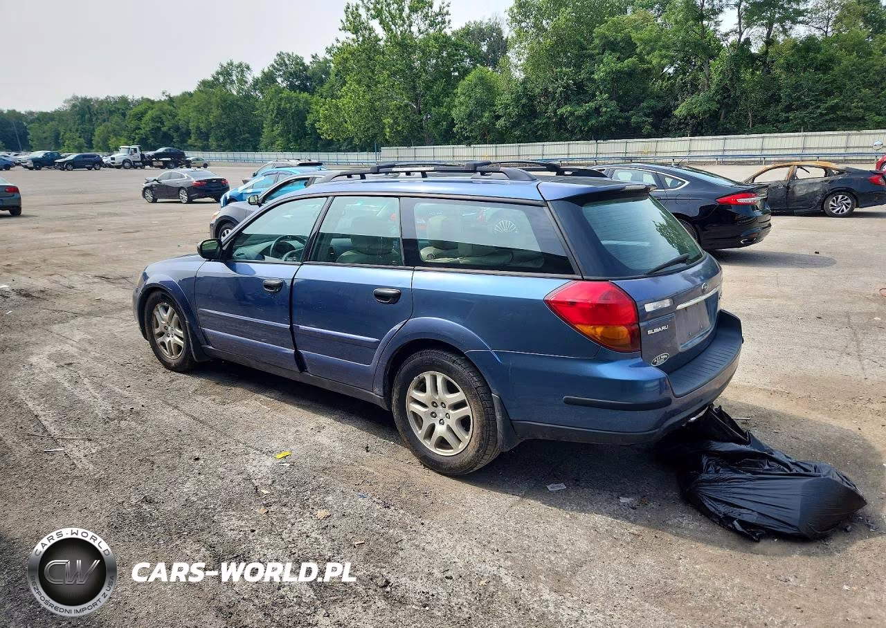 2006 Subaru Legacy Outback 2.5I Limited VIN:4S4BP62CX67304057 - 2