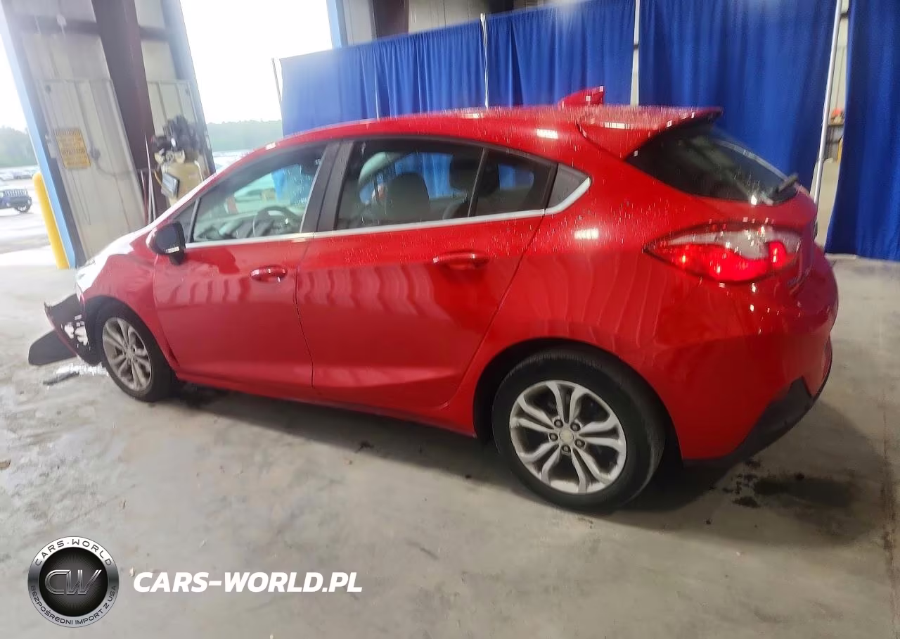 2019 Chevrolet Cruze Lt VIN:3G1BE6SM2KS545683 - 2