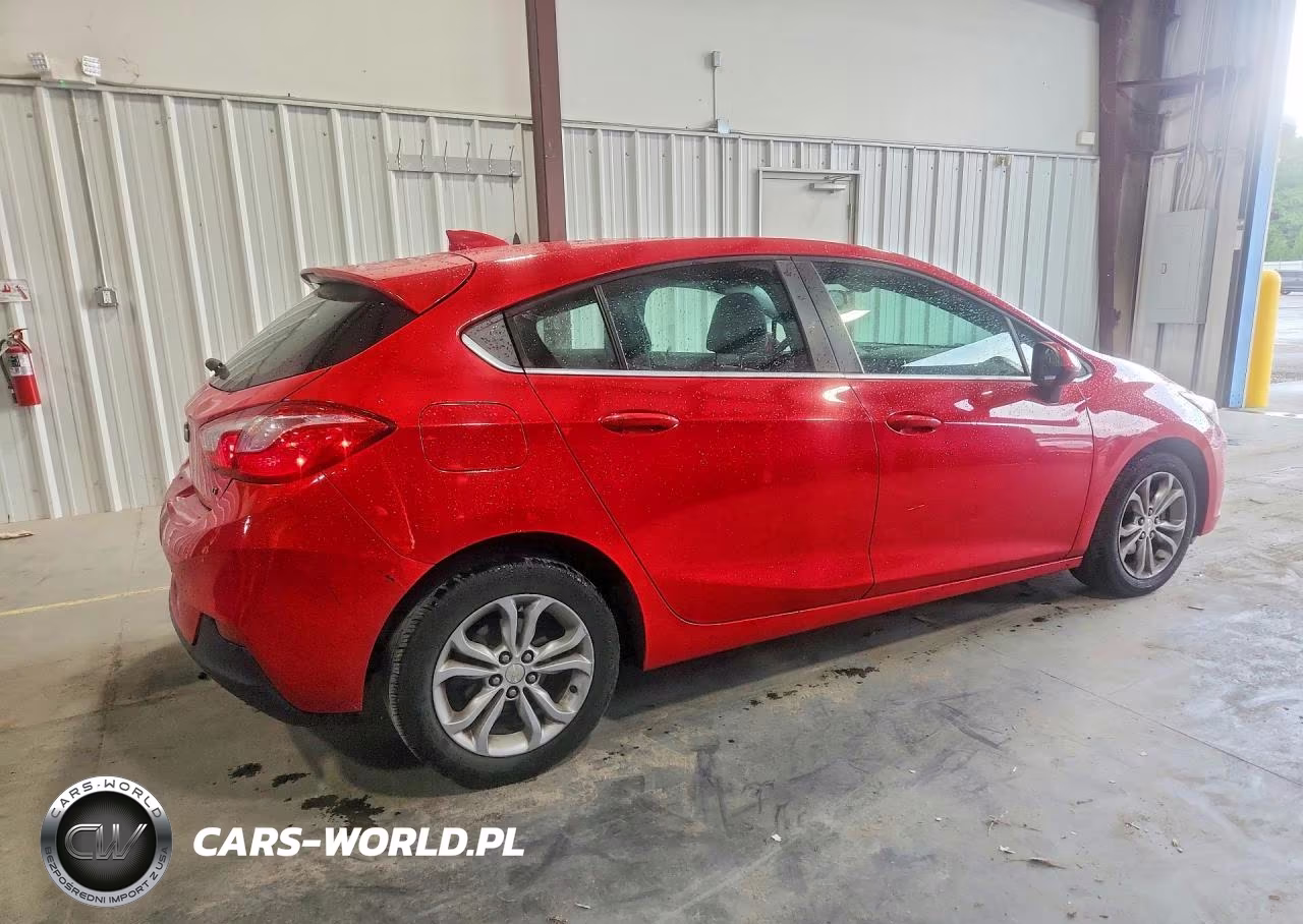 2019 Chevrolet Cruze Lt VIN:3G1BE6SM2KS545683 - 3