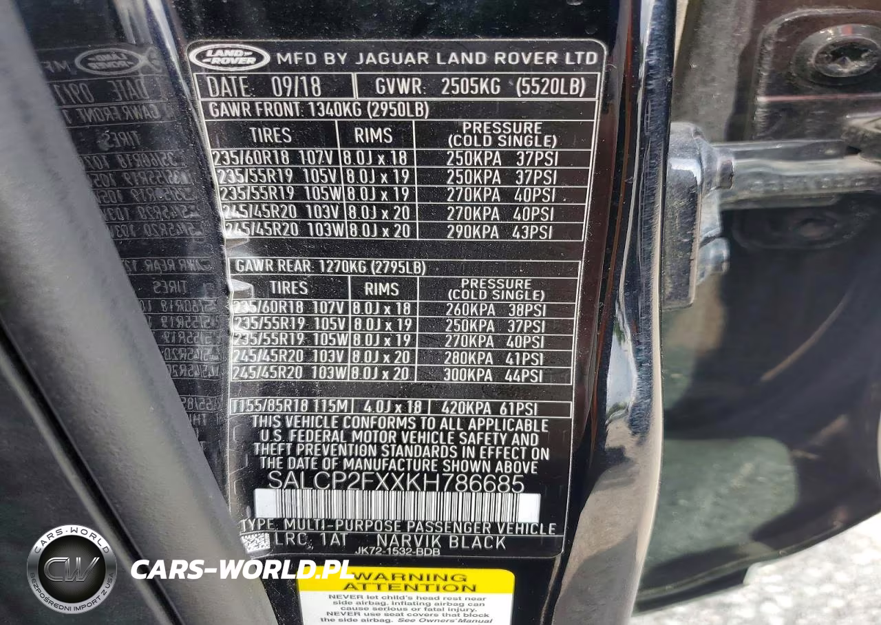 2019 Land Rover Discovery Sport Se VIN:SALCP2FXXKH786685 - 13