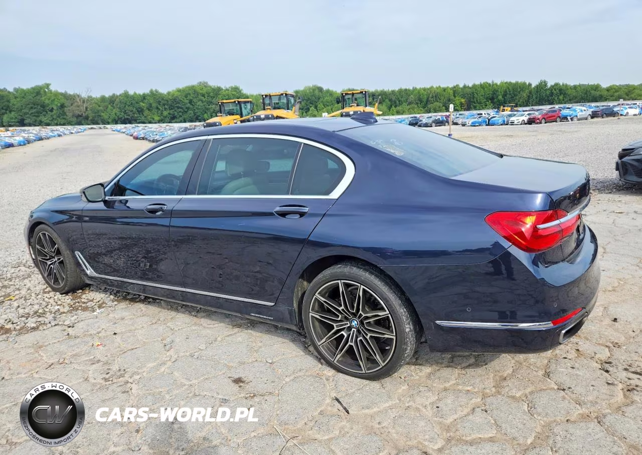 2016 BMW 740 I VIN:WBA7E2C52GG714486 - 2