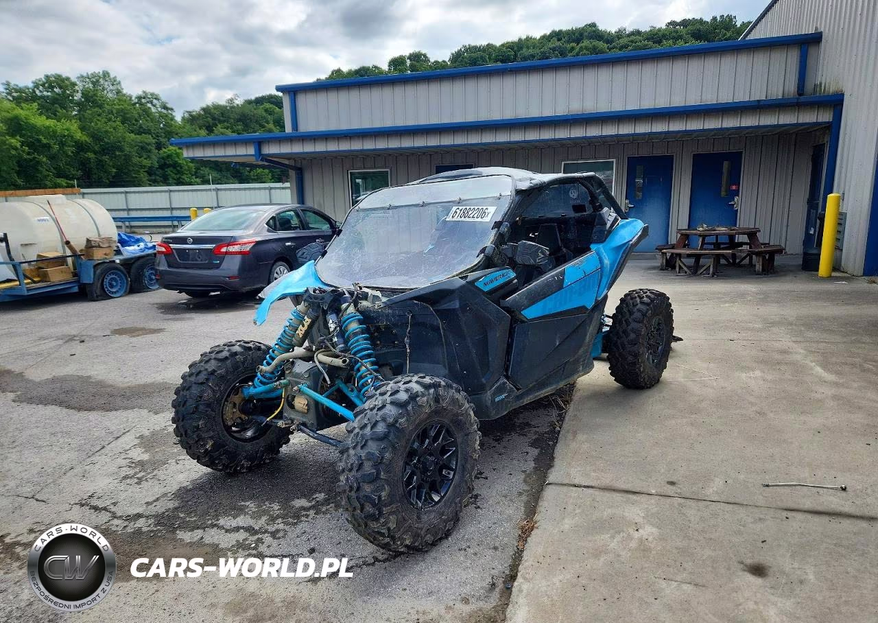 2022 Can-Am Maverick X3 Utility Vehicle VIN:3JBVGAY41NE003876 - 2
