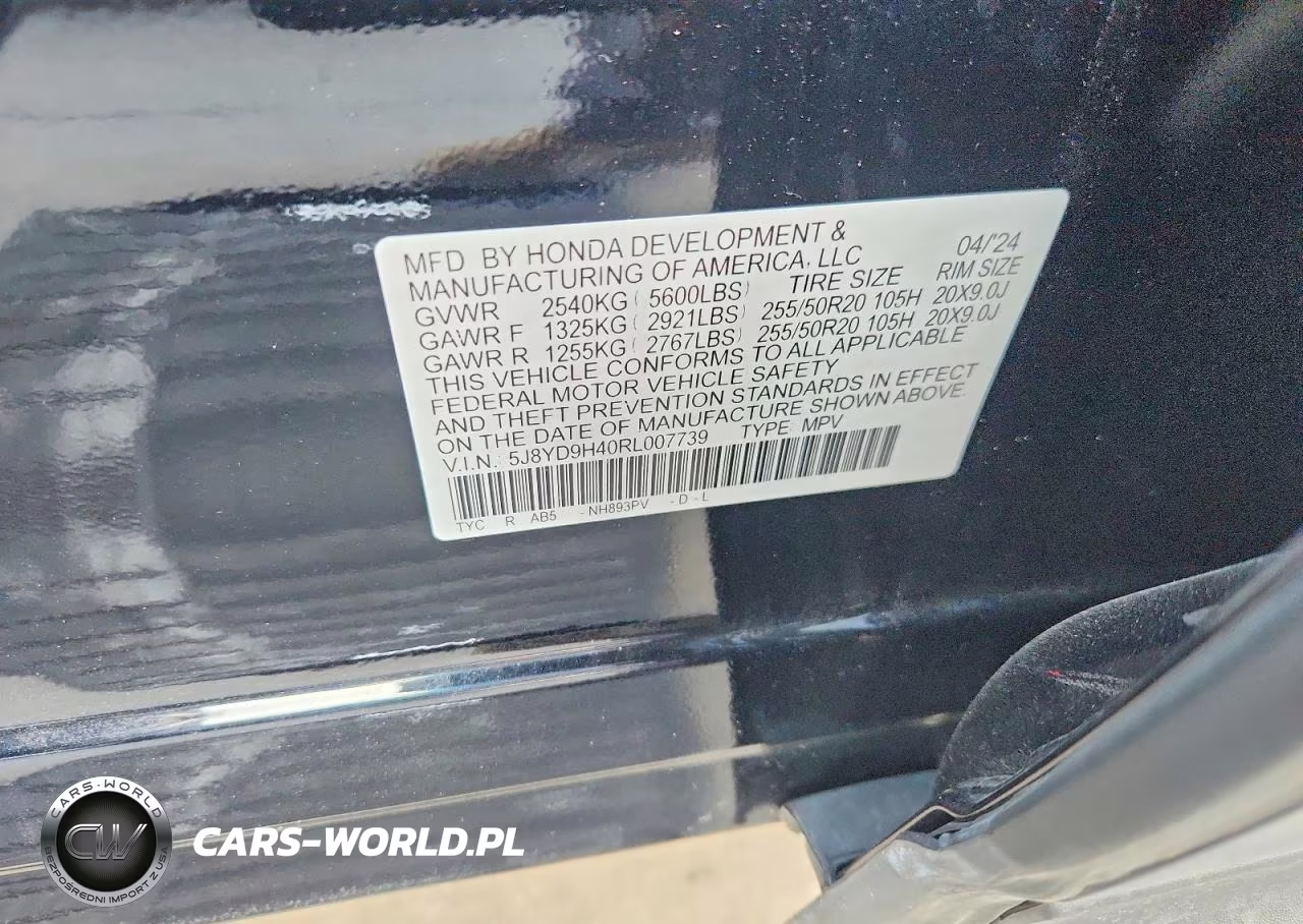 2024 Acura Mdx Technology VIN:5J8YD9H40RL007739 - 13