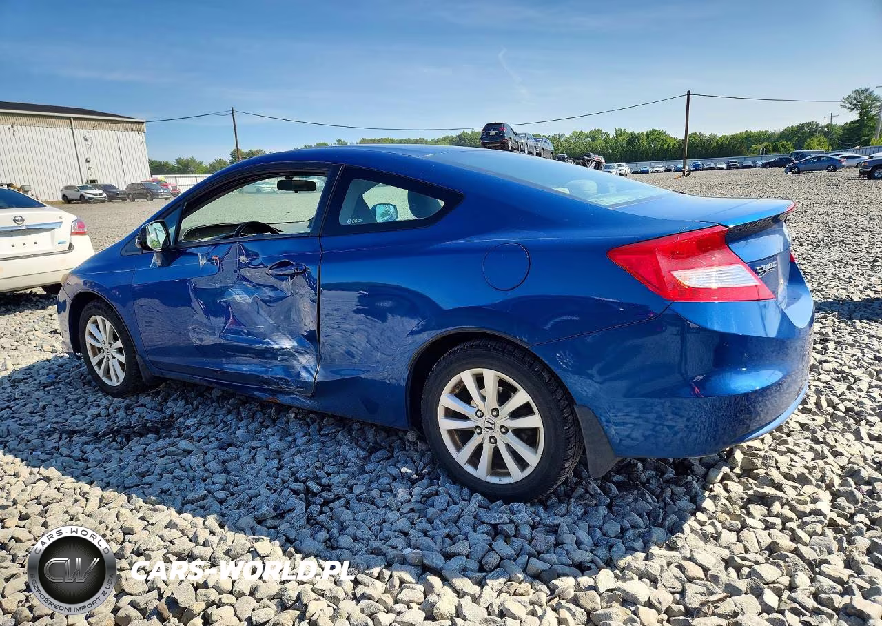 2012 Honda Civic Ex VIN:2HGFG3B8XCH502932 - 2