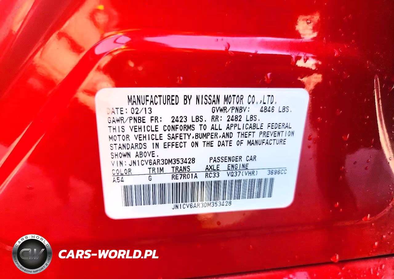 2013 Infiniti G37 VIN:JN1CV6AR3DM353428 - 12