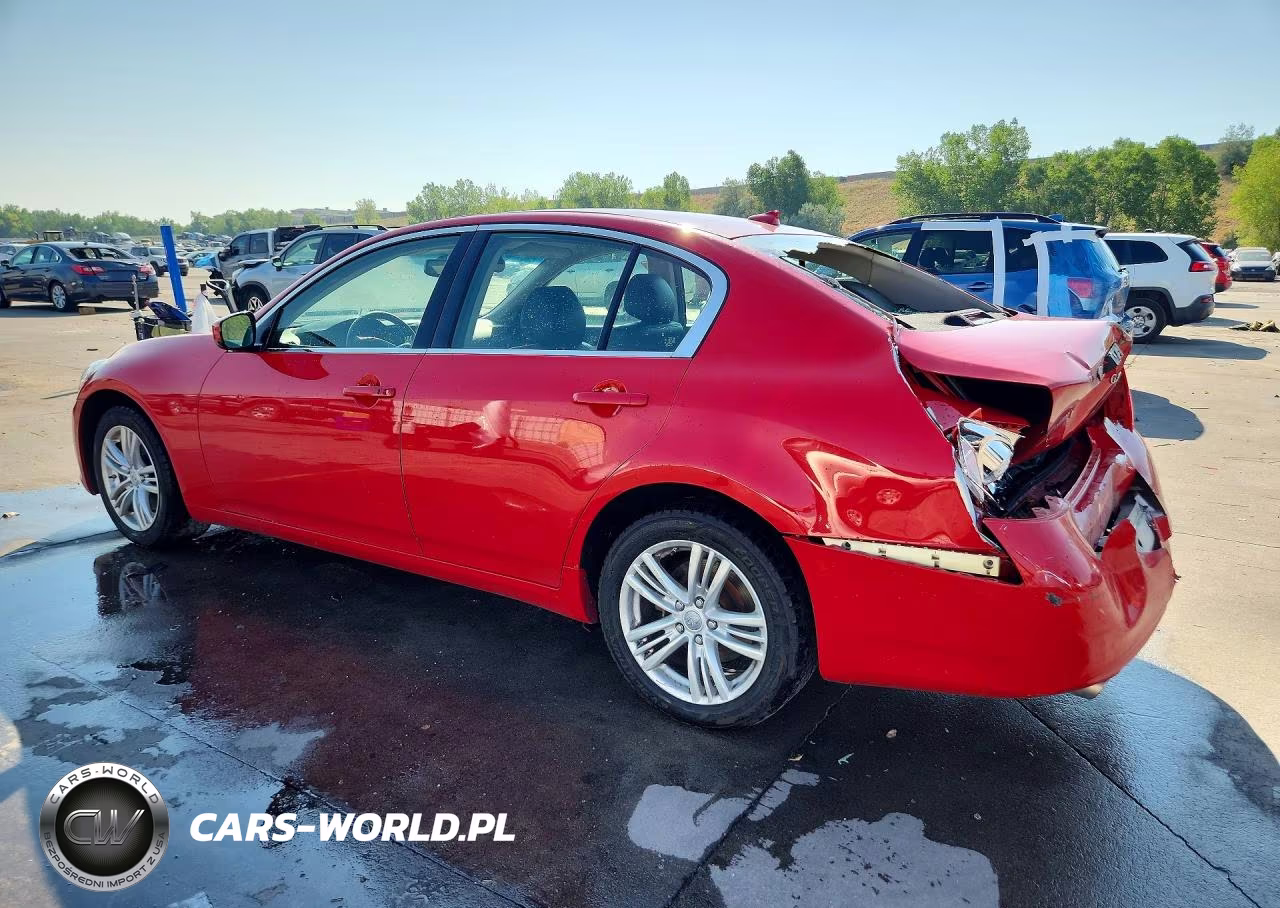 2013 Infiniti G37 VIN:JN1CV6AR3DM353428 - 2