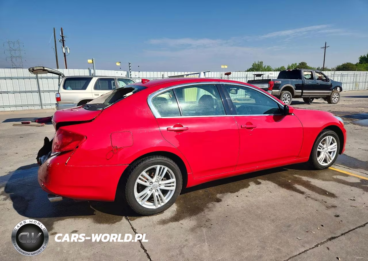 2013 Infiniti G37 VIN:JN1CV6AR3DM353428 - 3