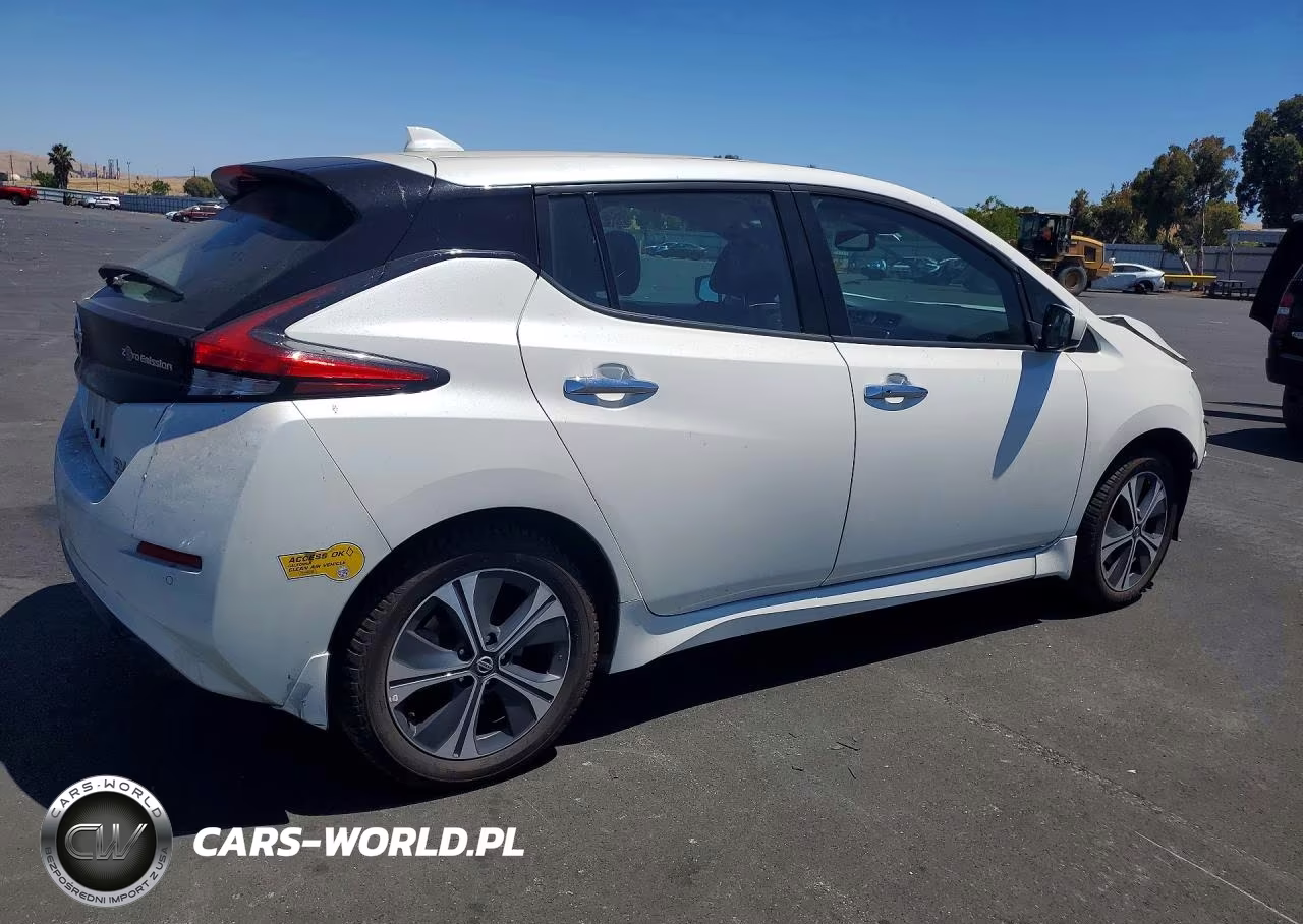 2022 Nissan Leaf Sv Plus VIN:1N4BZ1CVXNC551110 - 3