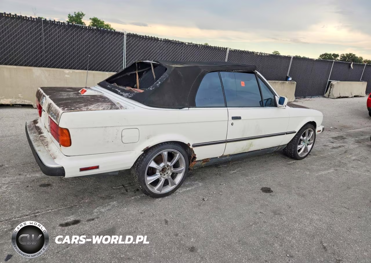 1987 BMW 325 I Automatic VIN:WBABB2304H1943392 - 3