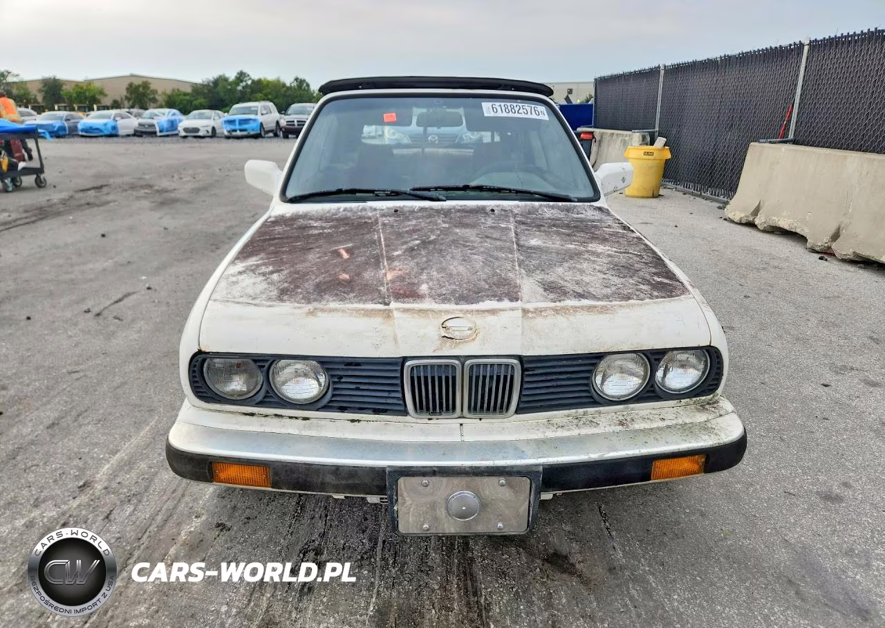 1987 BMW 325 I Automatic VIN:WBABB2304H1943392 - 5