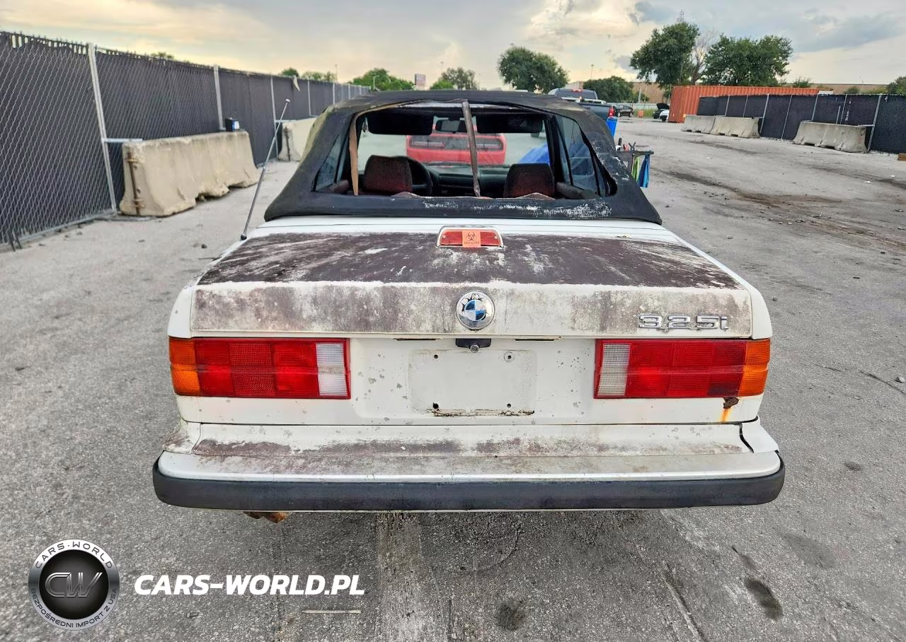 1987 BMW 325 I Automatic VIN:WBABB2304H1943392 - 6