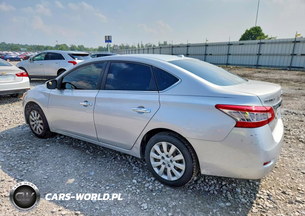 2015 Nissan Sentra Sv VIN:3N1AB7AP8FL641611 - 2