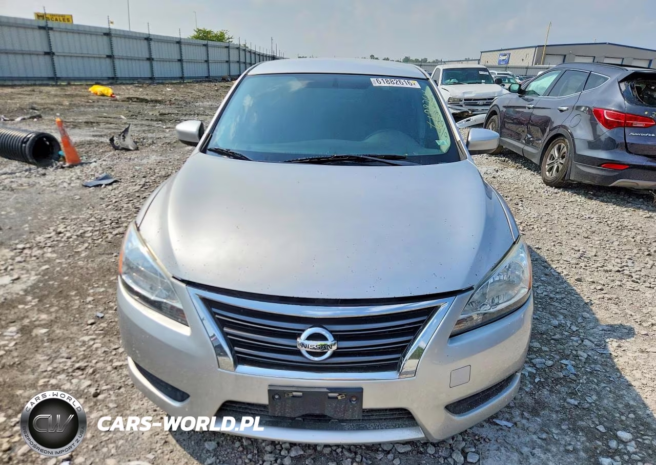 2015 Nissan Sentra Sv VIN:3N1AB7AP8FL641611 - 5