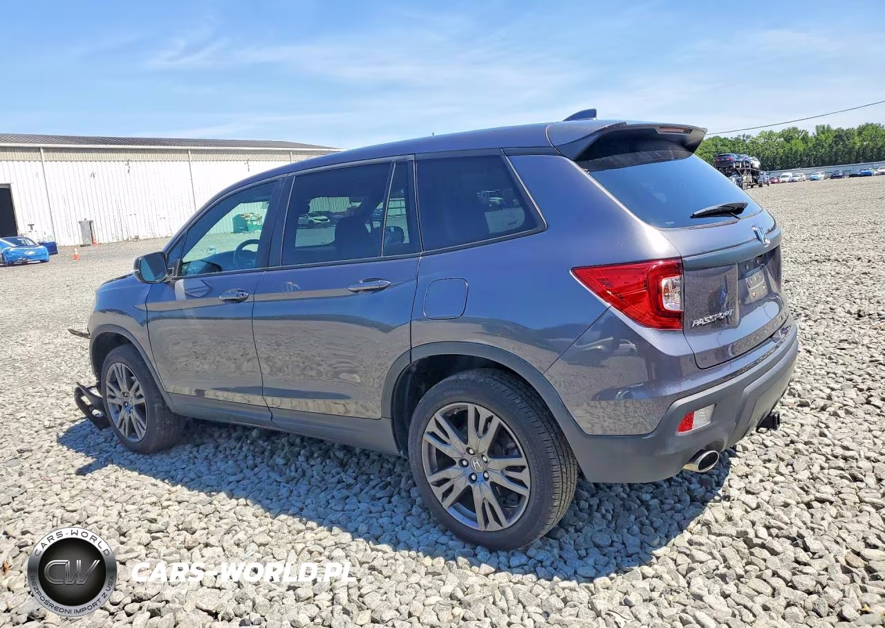 2021 Honda Passport Exl VIN:5FNYF8H57MB035593 - 2